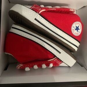 Infant Red Converse Sneakers